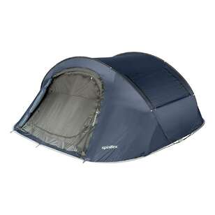 Spinifex Eclipse™ Technology 4 Person Pop Up Tent Blue & Grey