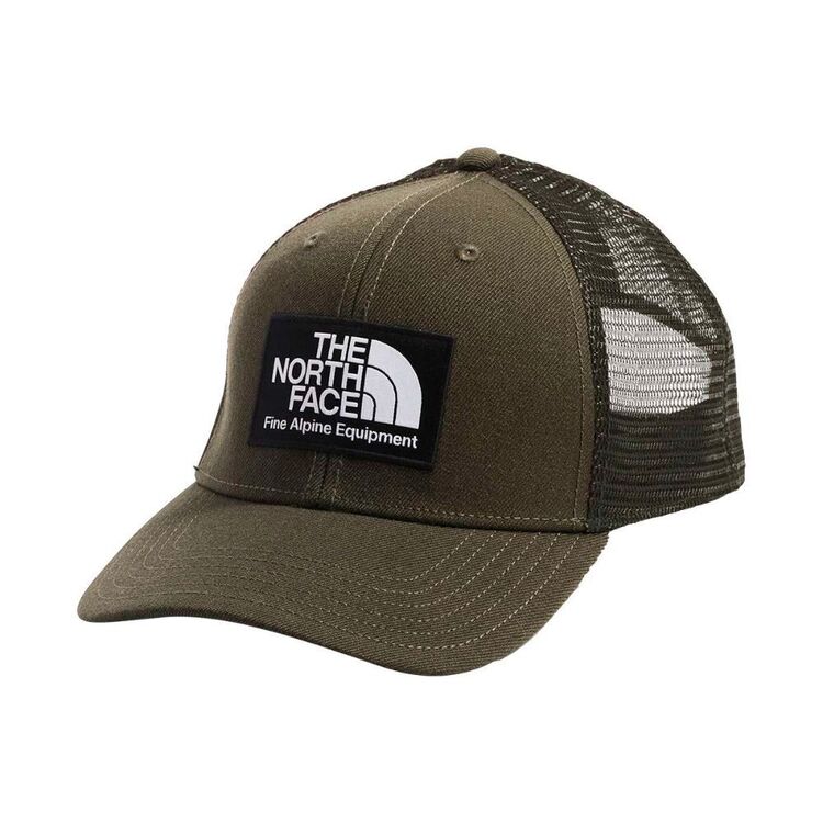 The North Face Deep Fit Mudder Trucker Hat Green One Size Fits Most
