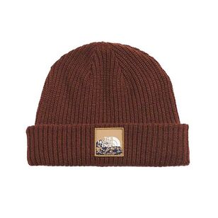 The North Face Salty Dog Beanie Dark Oak & Graphic Patch One Size