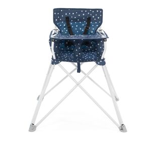 Spinifex Joey High Chair Navy & White Dots