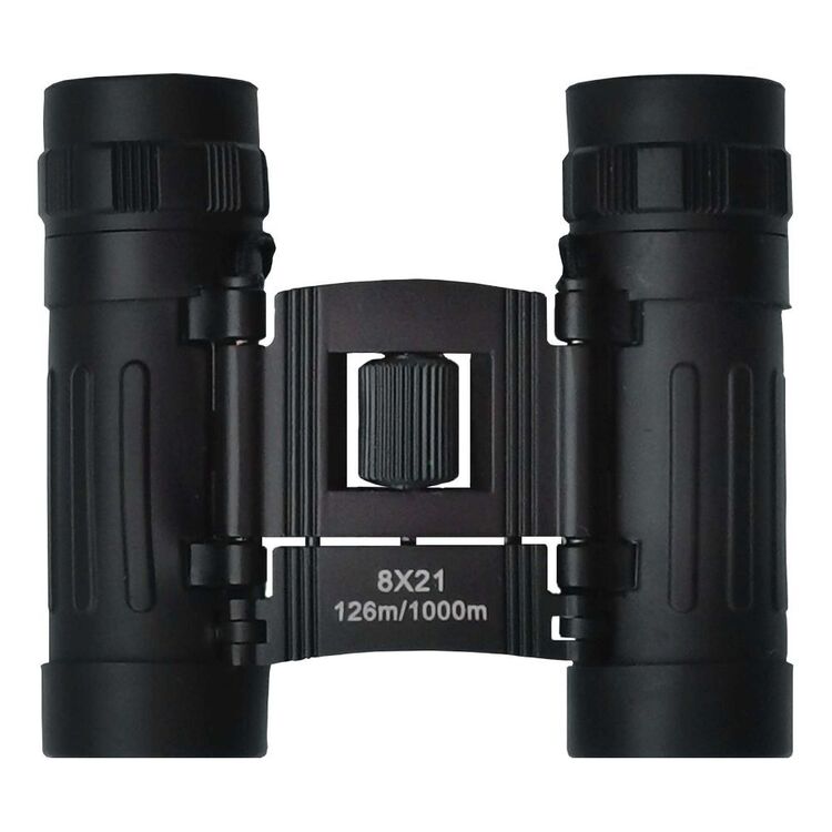 8 x 21 Compact Collapsible Binocular Black 8 x 21 mm