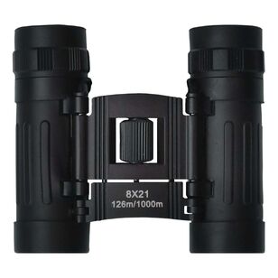 8 x 21 Compact Collapsible Binocular Black 8 x 21 mm