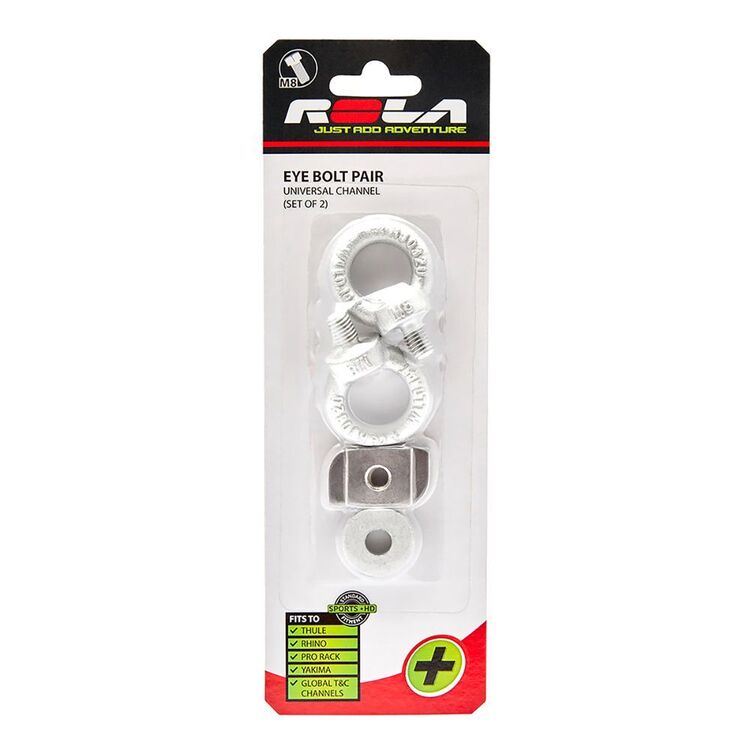 RacksBrax Buff Eye Bolt Tie Down Kit In Black (6 Pack) - BF1082-6 - Foto 12