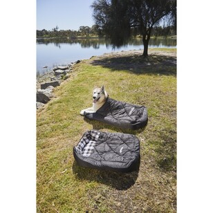 Spinifex Take Anywhere Black Pet Bed Sleeping Bag Small