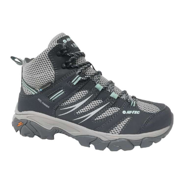 Hi-Tec Women's Tarantula Waterproof Mid Hiking Boots Charcoal, Grey & Lichen
