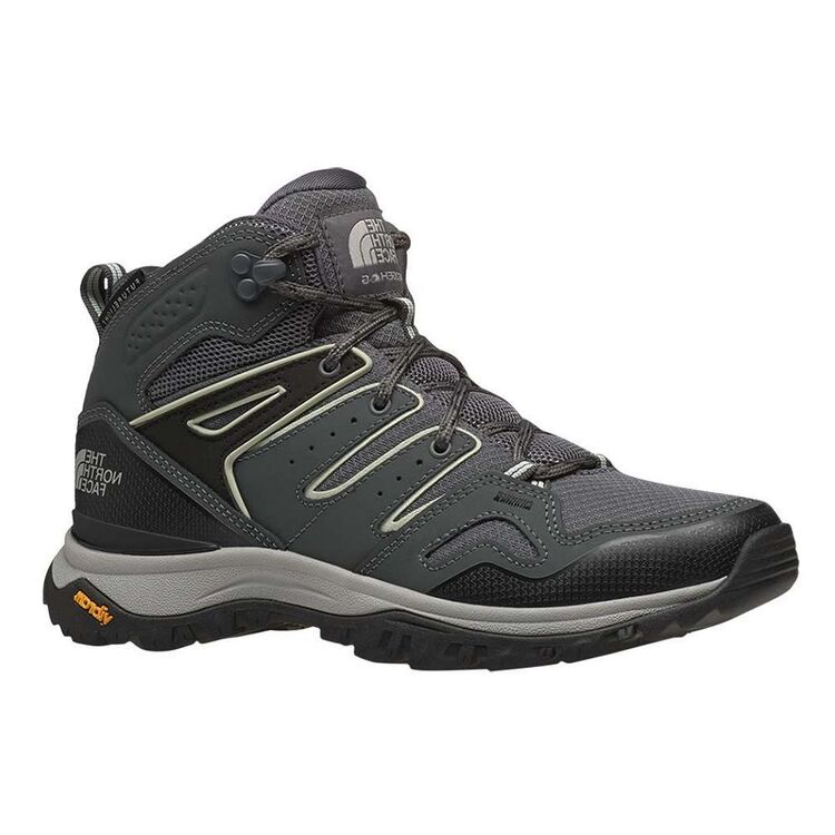 The North Face Women's Hedgehog Futurelight Waterproof Mid Hiking Boots Vanadis Grey & TNF Black