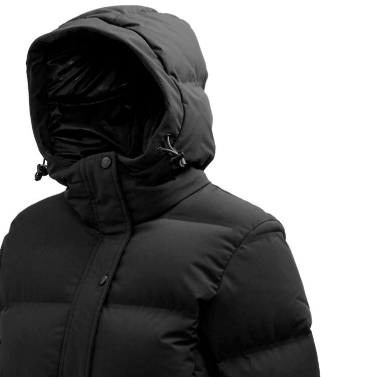 Mountain Designs Women's Crest Longline Down Jacket Black