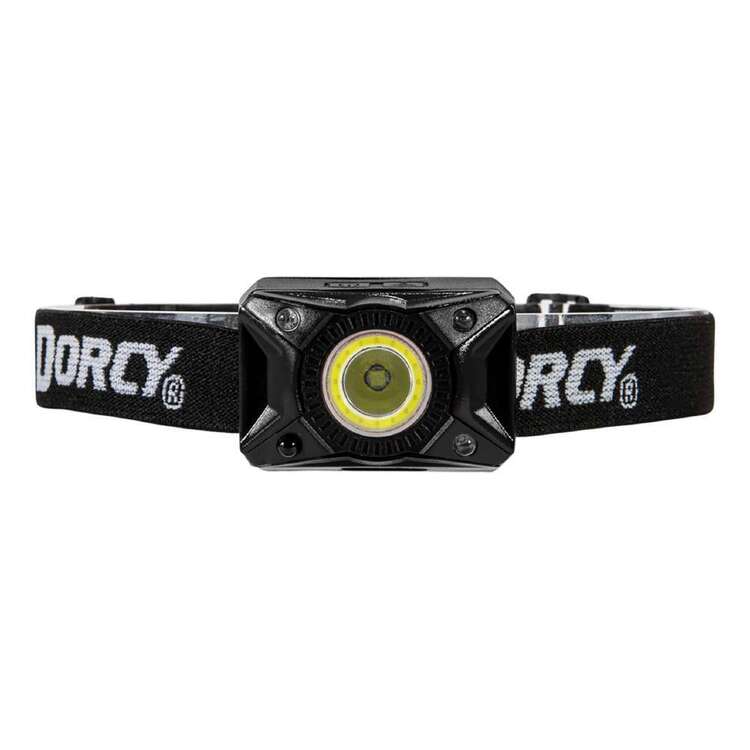 Dorcy 650 Lumen Rechargeable Sensor Headlamp Black 650 Lumens