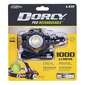Dorcy 1000 Lumen Rechargeable Focus Headlamp Black 1000 Lumens