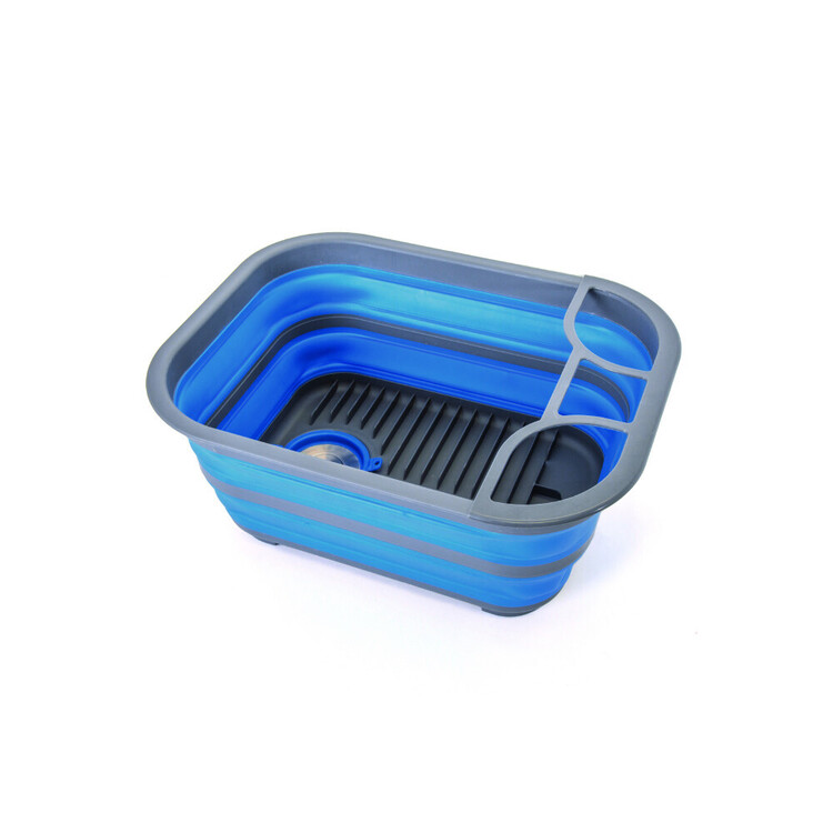 Popup Dish Tray & Tub Blue
