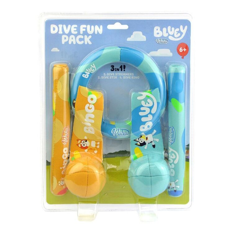 Bluey Dive Fun Pack Assorted