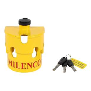 Milenco Hitch Lock Yellow