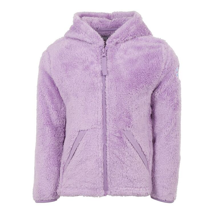 Cape Kids' Fluffy Fleece Hooded Top Lavender