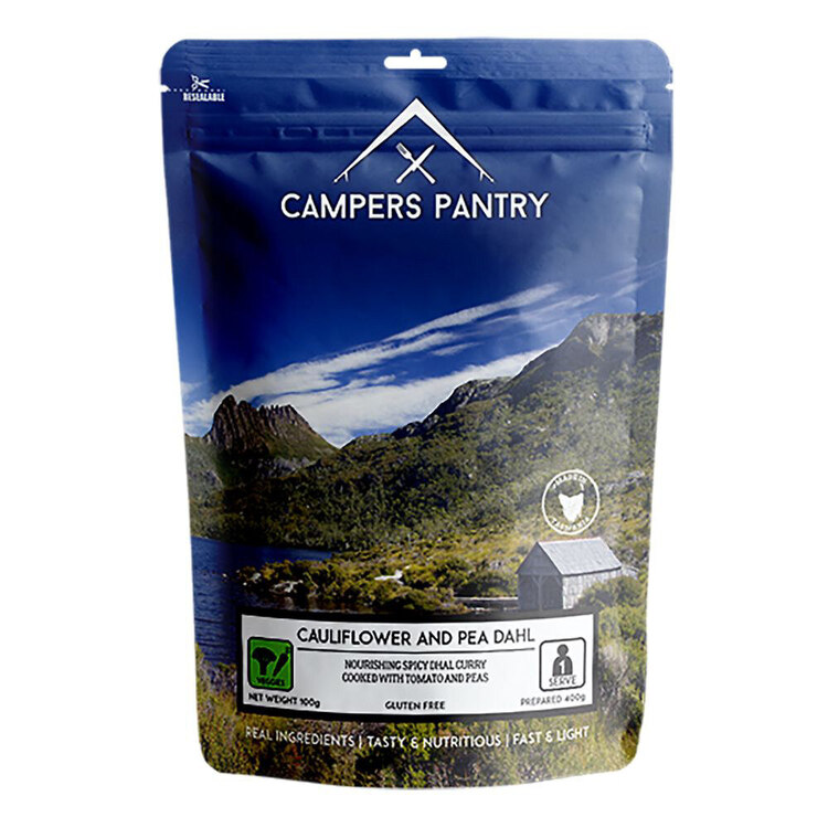 Campers Pantry Cauliflower & Pea Dahl Single Meal