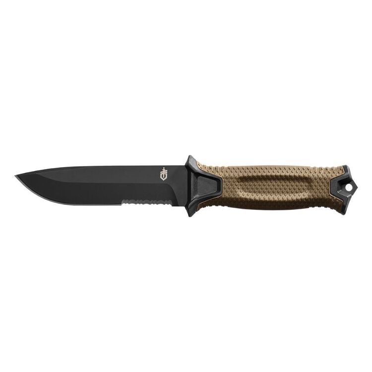 Gerber Strongarm Coyote Seratted Fixed Blade Knife