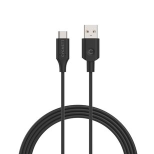 Cygnett Essentials USB-C To USB-A Charge Cable 1 m Black 1 m