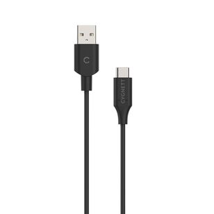 Cygnett Essentials USB-C To USB-A Charge Cable 2 m Black 2 m