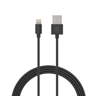 Cygnett Essentials 1 m Lightning to USB-A Charge Cable Black 1 m