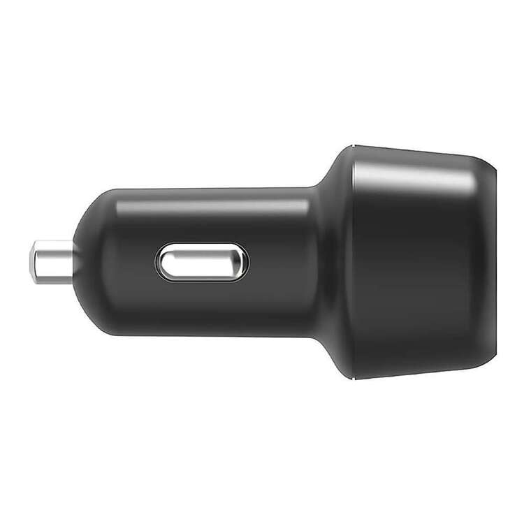 Cygnett 12W Dual USB-A Car Charger Black 12W