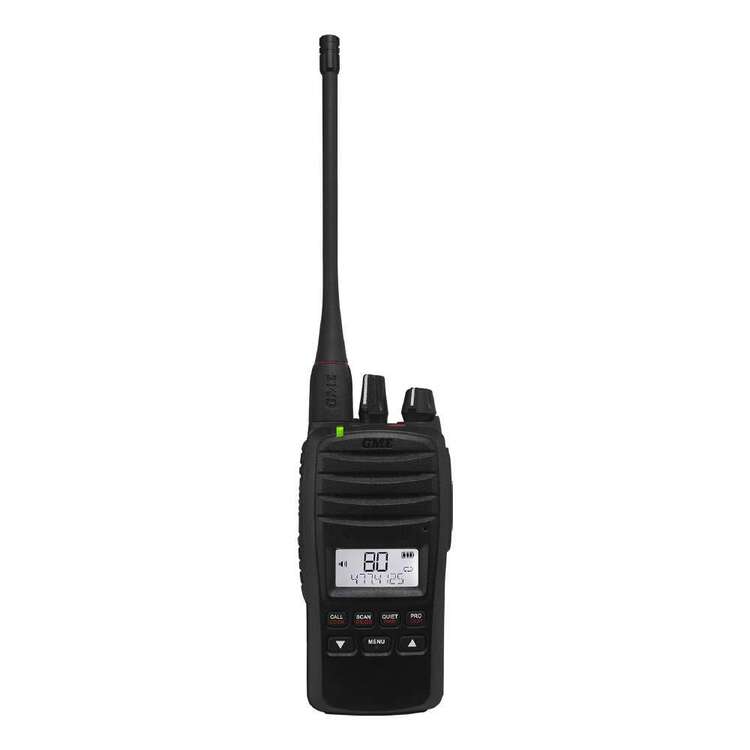 GME TX6600SL 5 Watt IP67 UHF Handheld Radio with Leather Case