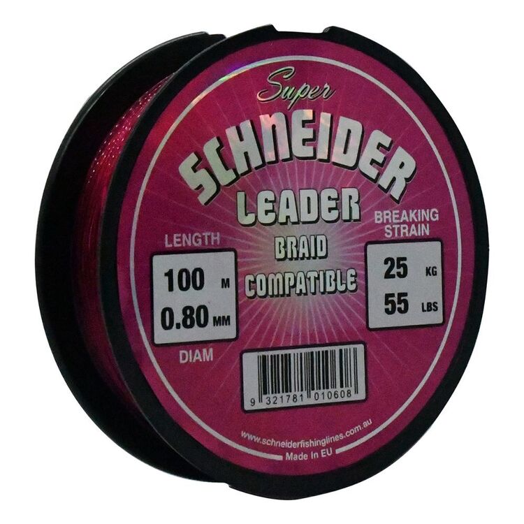 Schneider Monofilament Leader Line Pink