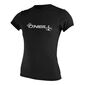 O'Neill Women's Basic Short Sleeve Rash Vest Black