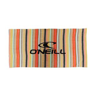O'Neill Women's Laney Towel Multi Cruz Stripe One Size Fits Most
