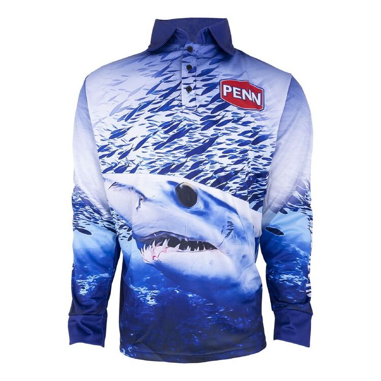 Penn Mako Shark Sublimated Fishing Shirt