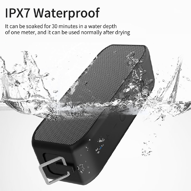 Mini Portable 20W IPX7 Bluetooth Speaker Black