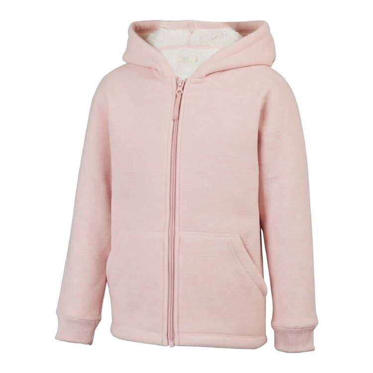 Cape Kids' Bonded Fleece Hooded Top Pink