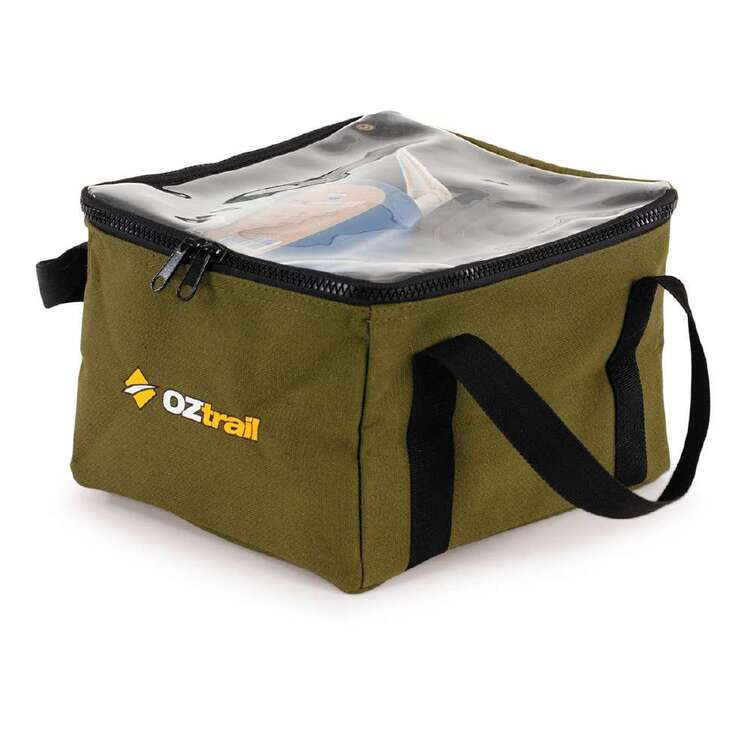 Oztrail Clear Top Medium Canvas Storage Bag