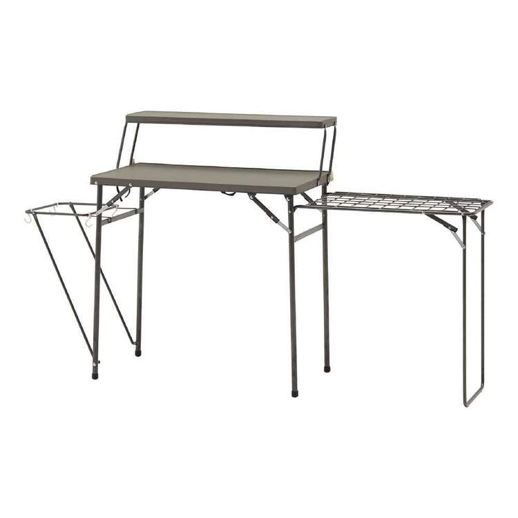 Coleman Kitchen Deluxe Camp Table Grey