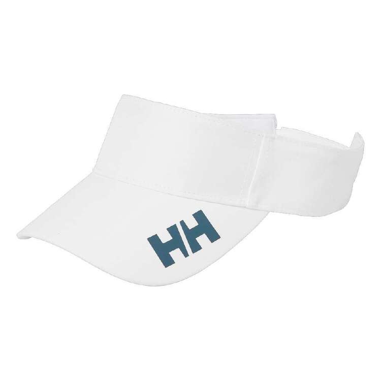 Helly Hansen Unisex Logo Visor White One Size Fits Most