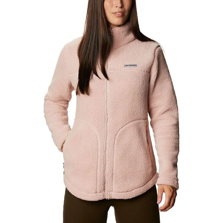 Columbia Women's West Bend Full Zip Fleece Jacket 618 Mineral Pink