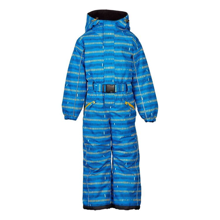 37 Degrees South Kids' Everest Print Snow Suit Cobalt Blue