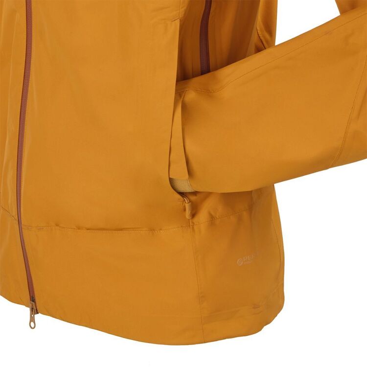 Mountain Designs Men's Stratus Rain Jacket Ochre