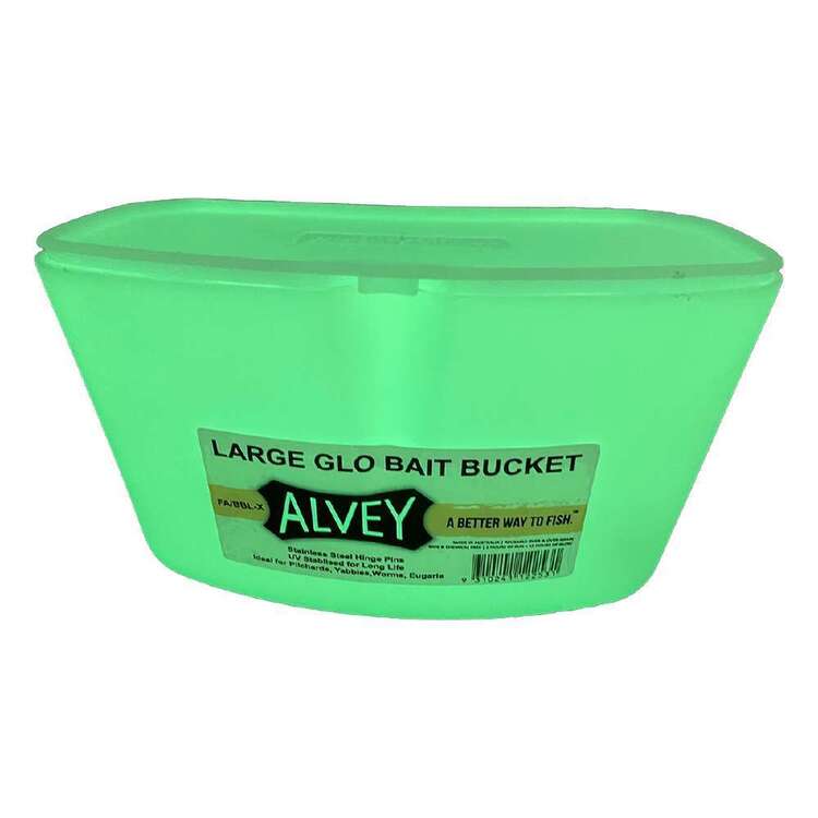 Alvey Large Glow Bait Bucket