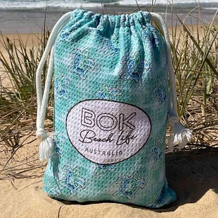 BOK Beach Life Sand Free Beach Towel Turtle Cay