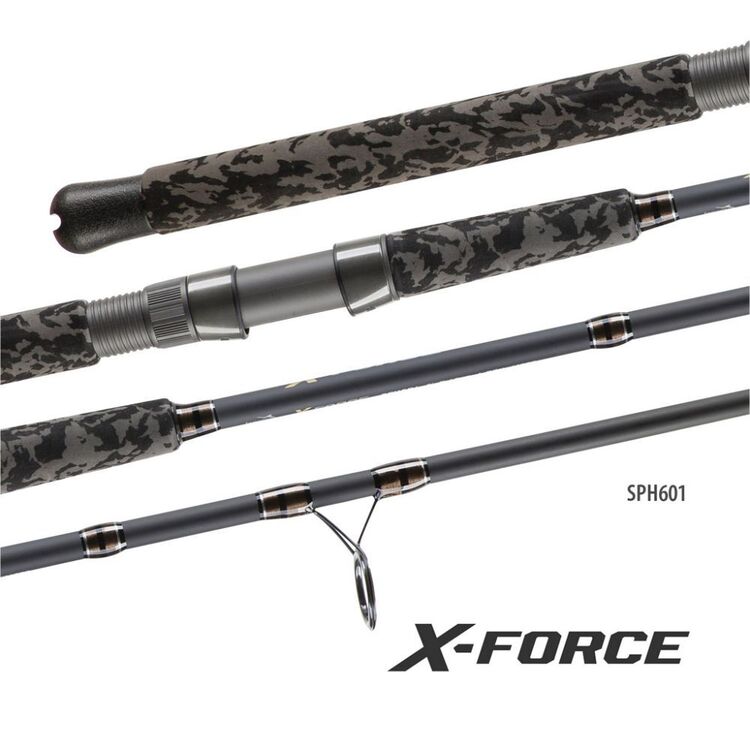 Jarvis Walker X-Force 6' 1pc 8-15kg Spin Rod - Fishing