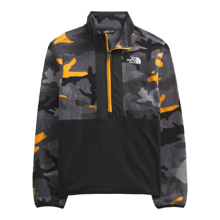 The North Face Youth Printed Glacier Quarter Zip Top