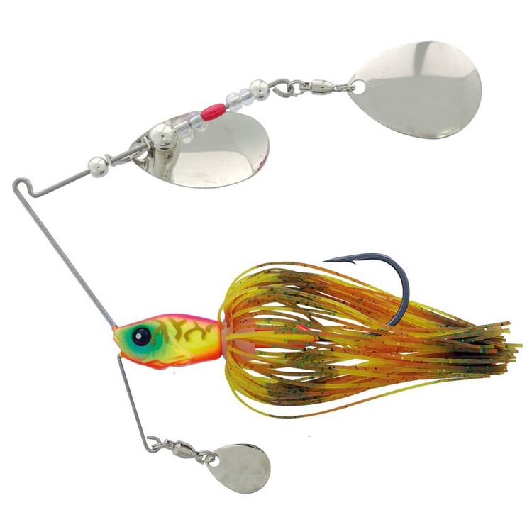 Lotto Da 6 Palette Colorado Spinnerbait In Ottone Dorato - Worth Mfg. Modello 9A833 - Foto 4
