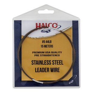Halco Stainless Single Strand Wire Black