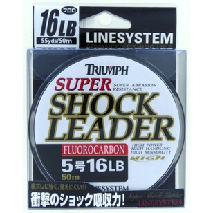 Line System FC Shock Leader Line Clear