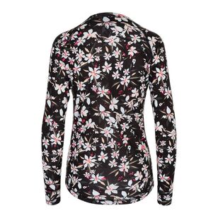 Chute Women's Mountain Thermal Top Black Floral