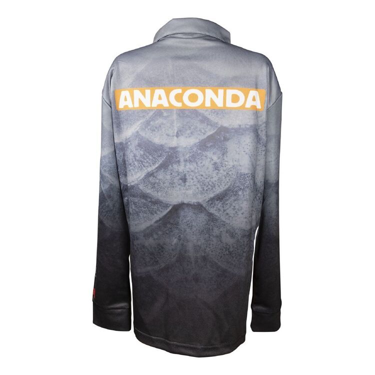 Anaconda Pro Kids' Sublimated Fishing Shirt Grey