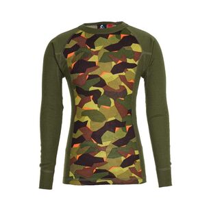 Chute Youth Mountain Thermal Top Forest & Camo Print