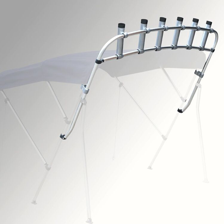 Oceansouth Clamp On Rocket Launcher Silver