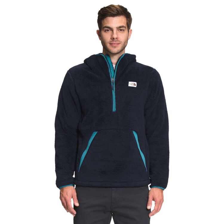 The North Face Men's Campshire Fleece Pullover Hoodie Blue Navy