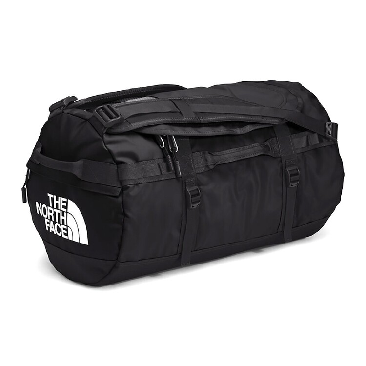 The North Face Small Black & White Base Camp Duffle Bag Black & White
