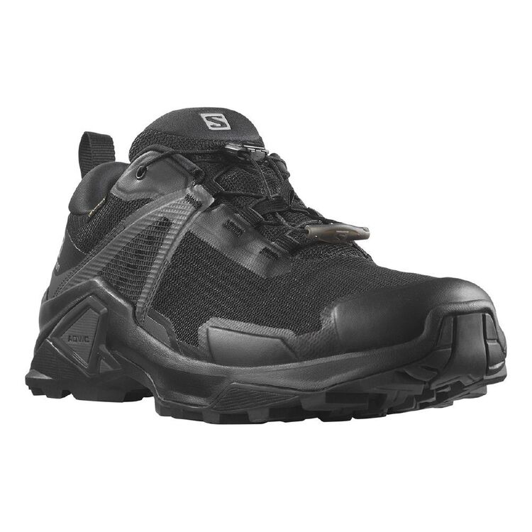 Salomon Men's X Raise 2 Gore-Tex Low Hiking Shoes Black, Black & Magnet